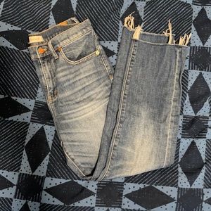 Madewell straight crop jeans